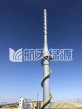 內(nèi)蒙古鄂爾多斯達拉特旗50m自立式單筒型鋼煙囪項目（（口徑DN2800mm,高度50米）